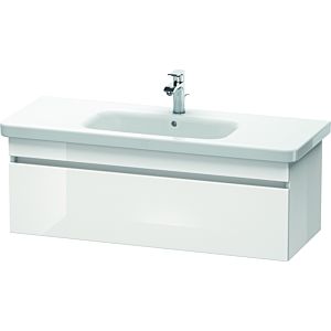Duravit DuraStyle Waschtisch-Unterschrank DS639501843 113 x 44,8 cm, weiß matt/basalt matt, 1 Auszug, wandhängend