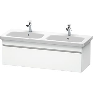 Duravit DuraStyle Waschtischunterbau DS639801818 Weiß Matt, 123x44,8x39,8cm, mit 1 Auszug
