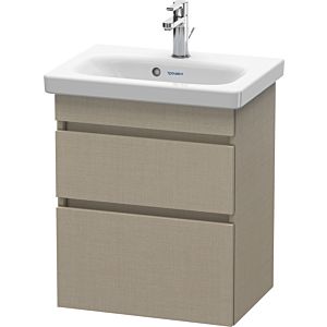 Duravit DuraStyle vasque DS640307575 50 x 36,8 cm, lin, 2 tiroirs, suspendu