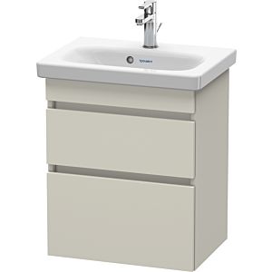 Duravit DuraStyle vasque DS640309191 50 x 36,8 cm, taupe, 2 tiroirs, suspendu