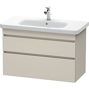 Duravit DuraStyle vanity unit DS648209191 93 x 44.8 cm, taupe, 2 drawers, wall-hung