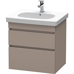Duravit DuraStyle vanity unit DS648304343 60 x 45.3 cm, basalt matt, 2 drawers, wall-hung