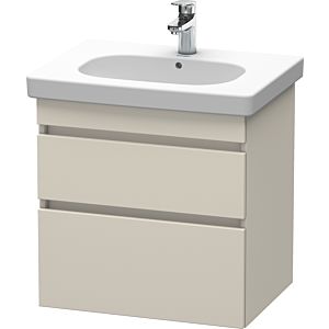 Duravit DuraStyle vanity unit DS648309191 60 x 45.3 cm, taupe, 2 drawers, wall-hung
