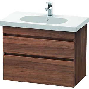 Duravit DuraStyle vanity unit DS648407979 80 x 45.3 cm, natural walnut, 2 drawers, wall-hung