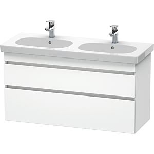 Duravit DuraStyle vanity unit DS648601818 115 x 45.3 cm, matt white, 2 drawers, wall-hung