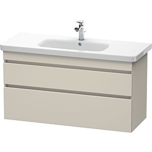 Duravit DuraStyle vanity unit DS649509191 113 x 44.8 cm, taupe, 2 drawers, wall-hung