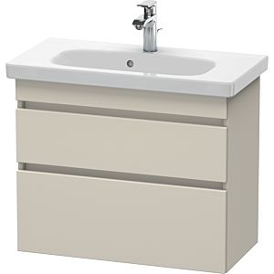 Duravit DuraStyle vasque DS649909191 73 x 36,8 cm, taupe, 2 tiroirs, suspendu