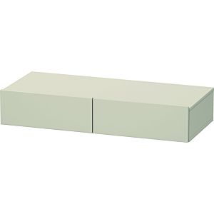 Duravit DuraStyle Schubkastenablage DS827009191 100 x 44 cm, 2 Schubkästen, taupe, mit Konsolenträger