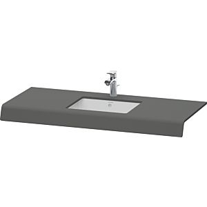 Duravit DuraStyle washbasin console DS828C04949 55x80x10cm, 2000 cut-out, graphite matt