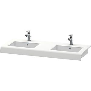 Duravit DuraStyle Waschtisch-Konsole DS829C01818 55x80x10cm, 2 Ausschnitte, weiß matt