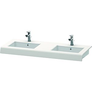 Duravit DuraStyle lavabo console DS829C02222 55x80x10cm, 2 découpes, blanc haute brillance