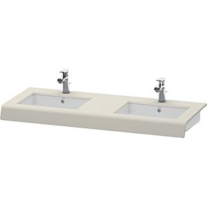Duravit DuraStyle Waschtisch-Konsole DS829C09191 55x80x10cm, 2 Ausschnitte, Taupe