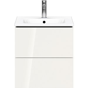 L-Cube Duravit vasque LC621802222 52x39,1x55cm, 2 tiroirs, blanc , match2 brillant