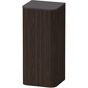 Armoire mi-haute Duravit Happy D.2 Plus HP1260R6969 40x36cm, 1 porte, porte à droite, noyer brossé