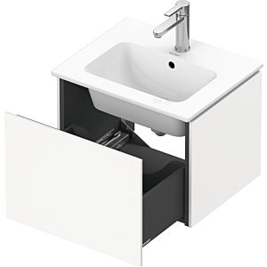 L-Cube Duravit vasque LC611801818 52x39,1x40cm, coulissant 2000 blanc , match2 mat