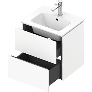 Duravit L-Cube vanity unit LC621801818 52x39.1x55cm, 2 drawers, wall-hung, matt white
