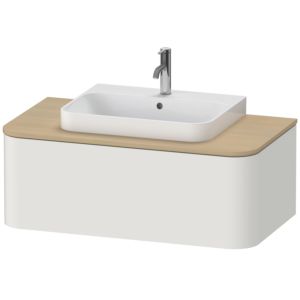 Duravit Happy D.2 HP494103939 35,4 x 100 x 55 cm, coulissant 2000 , console, pour Vasques  à poser , blanc nordique Vasques  à poser