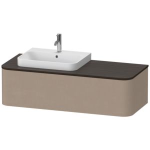 Duravit Happy D.2 Duravit Happy D.2 HP4942L7575 35.4 x 130 x 55 cm, 2000 pull-out, for Wash Bowls , left, linen