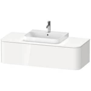 Duravit Happy D.2 HP4942M2222 35,4 x 130 x 55 cm, coulissant 2000 , pour Vasques  à poser , moyen, blanc brillant