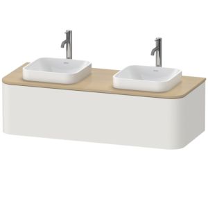 Duravit Happy D.2 Duravit match0 HP4943B3939 35,4 x 130 x 55 cm, coulissant 2000 , pour console, blanc nordique satiné