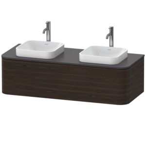 Duravit Happy D.2 Duravit Happy D.2 HP4943B6969 35.4 x 130 x 55 cm, 2000 pull-out, for console, brushed walnut