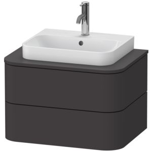 Duravit Happy D.2 Duravit Happy D.2 HP496008080 40.8 x 65 x 48 cm, 2 drawers, for console, graphite super matt