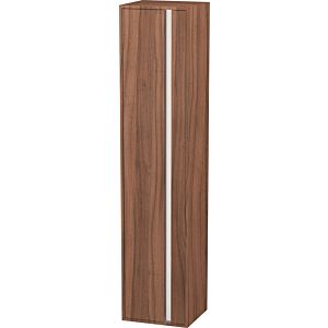 Duravit Ketho Hochschrank KT1255L7979 Wandmontage, 40 x 36 cm, 1 Tür, nussbaum natur