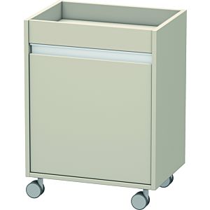 Duravit Ketho roll conteneur KT2530R9191 50x36x67cm, porte droite, Taupe