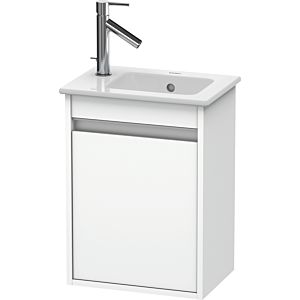 Duravit Ketho vanity unit KT6417R1818 40x28.5x55cm, wall-hung, door on the right, matt white