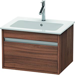 Duravit Ketho Waschtisch-Unterschrank KT641807979 60 x 47,5 cm, nussbaum natur, 1 Auszug, wandhängend