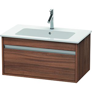 Duravit Ketho Waschtisch-Unterschrank KT641907979 80 x 47,5 cm, nussbaum natur, 1 Auszug, wandhängend