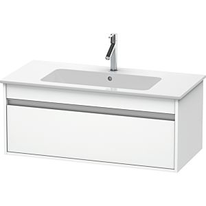 Ketho Duravit vasque KT642001818 100 x 47,5 cm, blanc mat, 2000 coulissant, suspendu