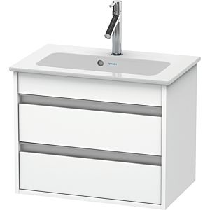 Duravit Ketho vanity unit KT645201818 60 x 38.5 cm, matt white, 2 drawers, wall-hung