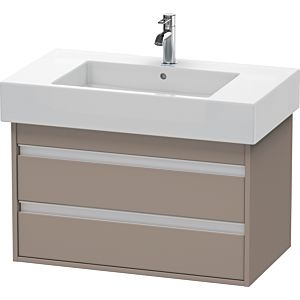 Duravit Ketho Waschtisch Unterschrank KT664004343 80 x 48 x 45,5 cm, basalt matt., wandhängend