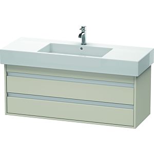 Duravit Ketho vanity unit KT664209191 120 x 45.5 cm, Taupe , 2 drawers, wall-hung