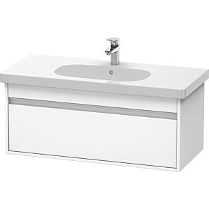 Ketho Duravit vasque KT666801818 100 x 45,5 cm, blanc mat, 2000 coulissant, suspendu