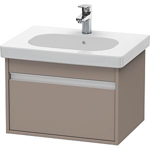 Duravit Ketho Waschtischunterschrank KT667004343 60 x 41 x 45,5 cm, Basalt Matt, für D-Code 034265