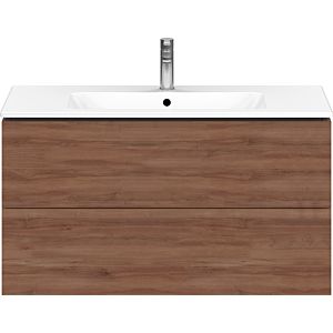 Duravit L-Cube LC624207979 Noyer Naturel , 102x55.5x48.1cm, 2 tiroirs