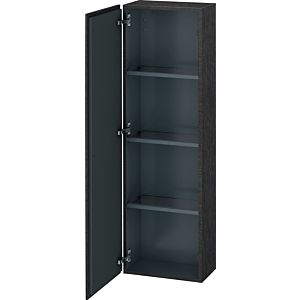 Duravit L-Cube armoire moyenne haute LC1168L7272 40x24,3x132cm, porte à gauche, chêne foncé brossé