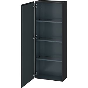 Duravit L-Cube Halbhochschrank LC1169L4949 50x24,3x132cm, Tür links, graphit matt
