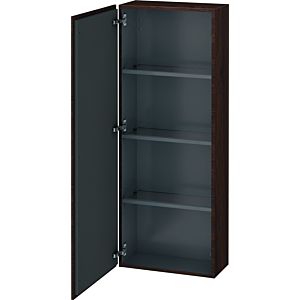 L-Cube Duravit high cabinet LC1169L6969 50x24.3x132cm, door on the left, brushed walnut