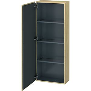 L-Cube Duravit tall cabinet LC1169L7171 50x24.3x132cm, door on the left, mediterane oak