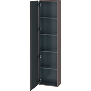 Duravit L-Cube LC1170L4343 40x24,3x176cm, porte à gauche, basalte mat