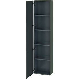 Duravit L-Cube LC1170L9090 40x24,3x176cm, porte à gauche, flanelle gris soie mat