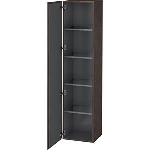 Duravit L-Cube Hochschrank LC1180L7272 40x36,3x176cm, Tür links, eiche dunkel gebürstet