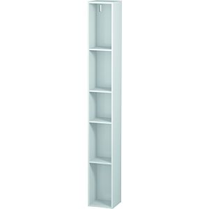 Duravit L-Cube Regalelement LC120601818 18x18x140cm, 5 Fächer, vertikal, weiß matt