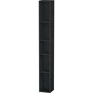 Duravit L-Cube element LC120607272 18x18x140cm, 5 compartments, vertical, brushed dark oak