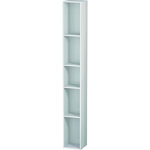 Duravit L-Cube LC120608585 18x18x140cm, 5 compartiments, vertical, blanc haute brillance