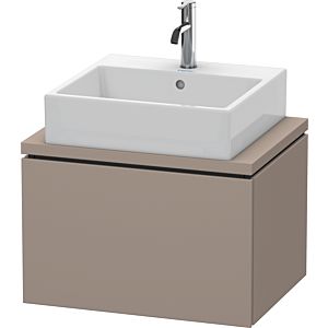 Duravit L-Cube Waschtisch-Unterschrank LC580004343 62 x 47,7 cm, basalt matt, für Konsole, 1 Auszug