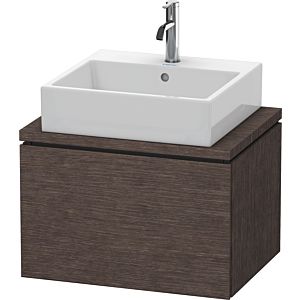 Duravit L-Cube Waschtisch-Unterschrank LC580007272 62 x 47,7 cm, eiche dunkel gebürstet, für Konsole, 1 Auszug